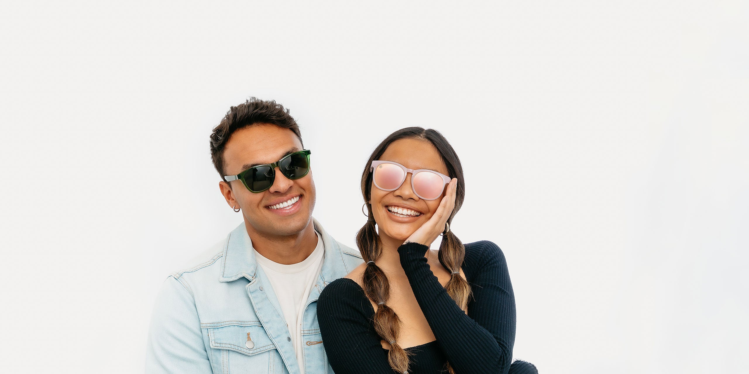 Portrait Of A Handsome Young Man With Trendy Hairstyle And Sunglasses. Men's  Beauty, Fashion. Stock Photo, Picture and Royalty Free Image. Image  204640450.