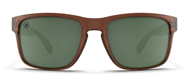 Canyon Coffee Polarized Sunglasses - Brown Frame & Green Lens Sunglasses | $49 US | Blenders Eyewear