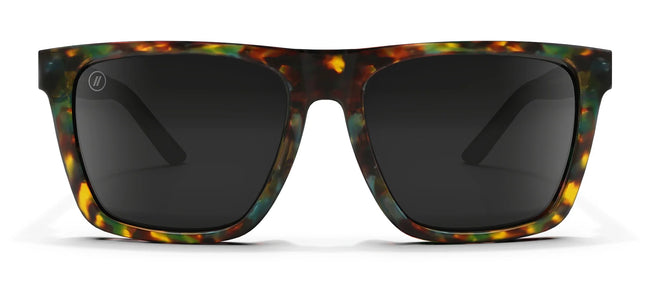 Stone Breaker Polarized Sunglasses - Green, Teal, Orange & Gold Tortoise Frame & Smoke Lens Sunglasses | $68 US | Blenders Eyewear