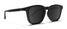 Soul Singer Polarized Sunglasses - Matte Black Rubber Frame & Smoke Lens