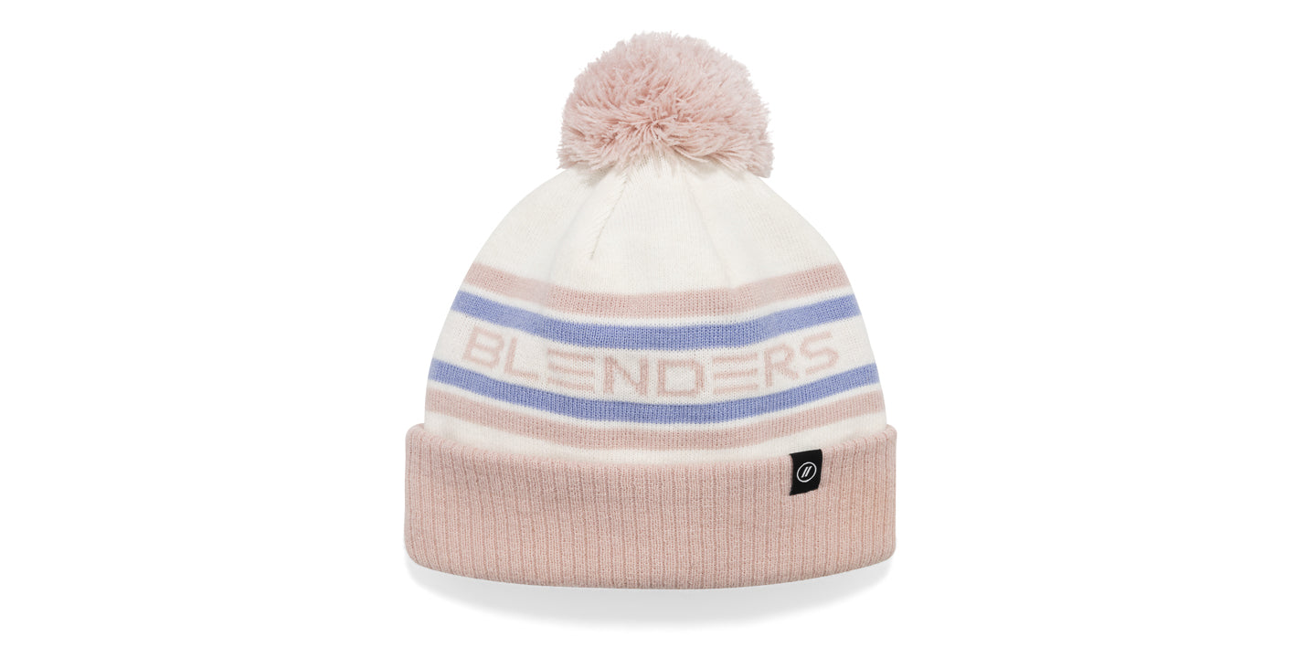 Pink Pom Beanie