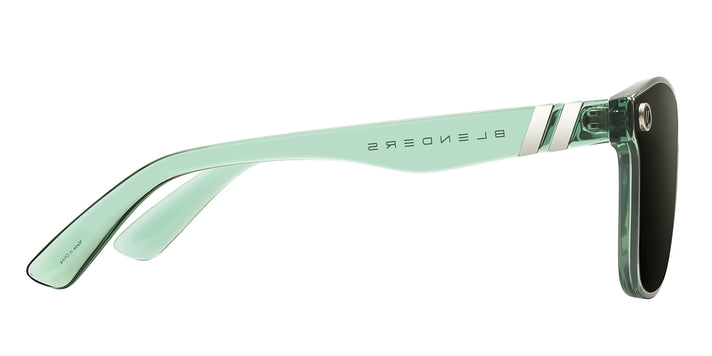 Sage Master Polarized Sunglasses - Sage Aviator Frame with Brow Bar & Green Lens Non-Polarized | Blenders Eyewear
